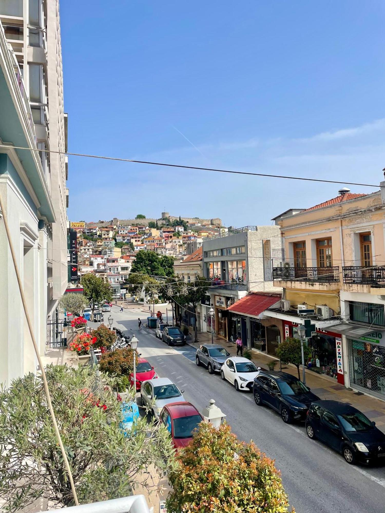 Omonoia Central Apartment Kavála Kültér fotó